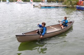  ¡Los pequeños piragüistas!